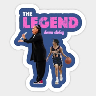 dawn staley coach  gift basketball women Sticker